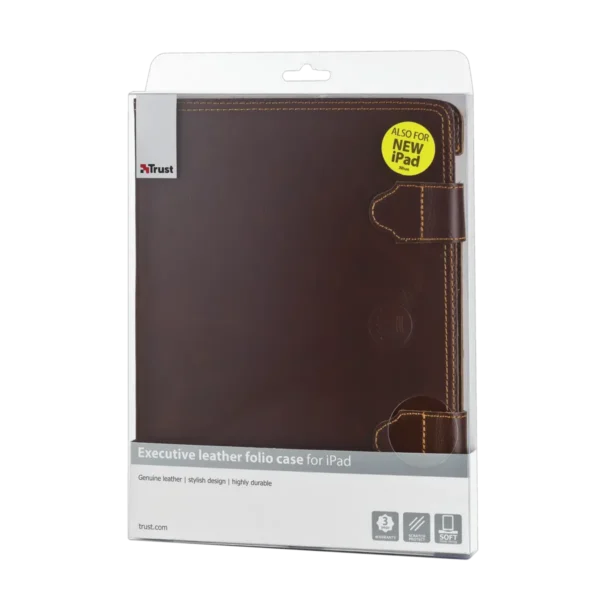 Trust 18367 tablet case 25.4 cm (10″) Folio Brown