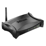 Trust 15898 wireless router Black