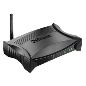 Trust 15898 wireless router Black