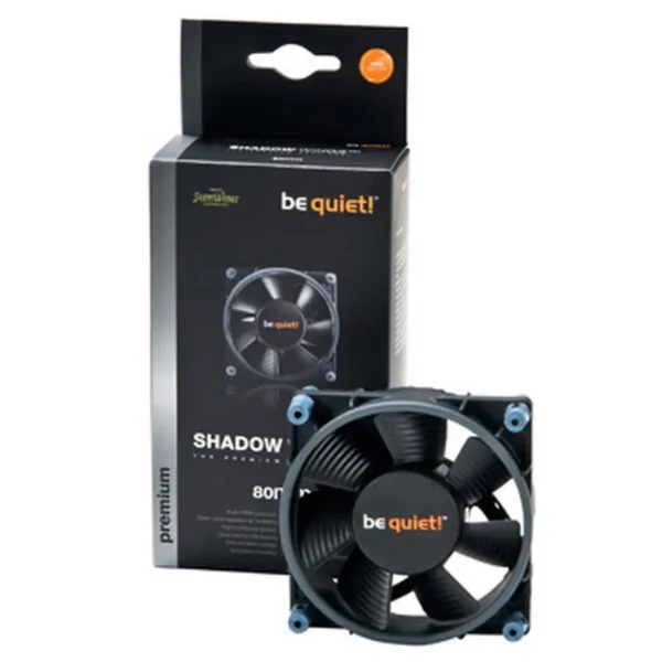be quiet! SHADOW WINGS SW1 80mm MS Computer case Fan 8 cm Black