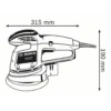 Bosch 0 601 372 768 portable sander Orbital sander