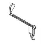 KYOCERA 302F929041 printer/scanner spare part/accessory Paper eject actuator