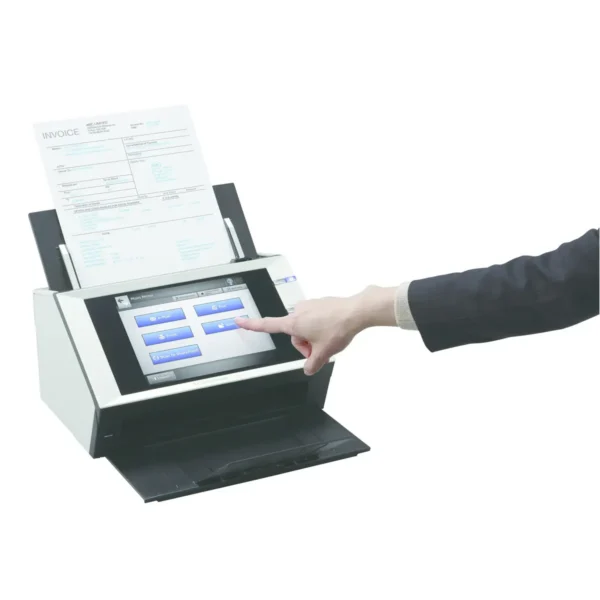 Fujitsu ScanSnap N1800 ADF scanner 600 x 600 DPI A4 Black, Grey