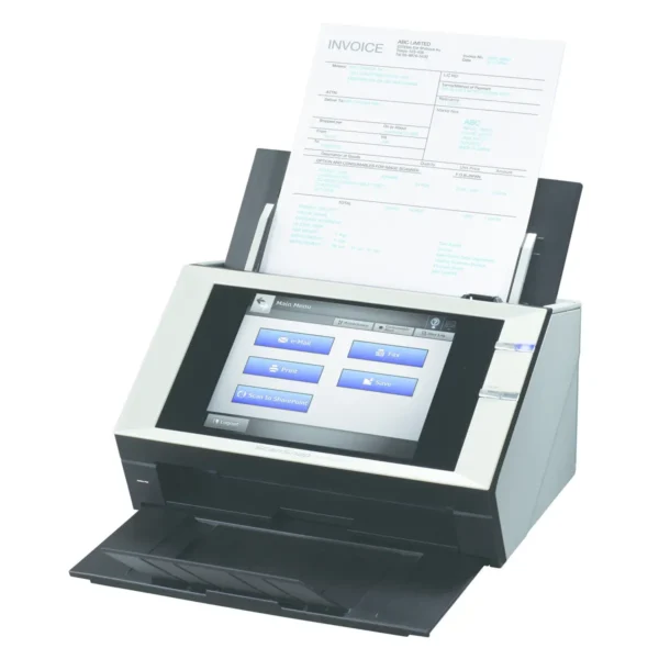 Fujitsu ScanSnap N1800 ADF scanner 600 x 600 DPI A4 Black, Grey