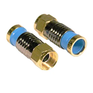 Philips SDW5062W Quad Shield Coaxial Connectors