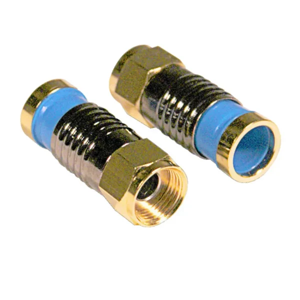 Philips SDW5062W Quad Shield Coaxial Connectors