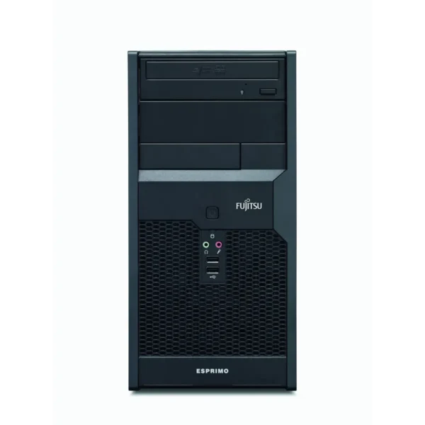 Fujitsu ESPRIMO P2550 Intel® Core™2 Duo E7500 2 GB DDR2-SDRAM 320 GB NVIDIA® GeForce® 7050 Windows 7 Professional Mini Tower PC Black