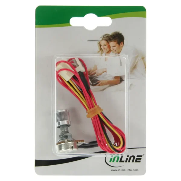 InLine Rotary Potentiometer with Cable and 3-Pin fan connector