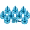 InLine Thumbscrews for enclosures, aluminium, blue, 10pcs. pack