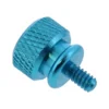 InLine Thumbscrews for enclosures, aluminium, blue, 10pcs. pack