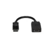 StarTech.com DisplayPort to HDMI Adapter – DP to HDMI Adapter/Video Converter – 1080p – VESA Certified – DP to HDMI Monitor/Display/Projector Adapter Dongle – Passive – Latching DP Connector