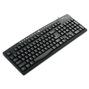 Trust Multimedia keyboard USB + PS/2 QWERTY Black