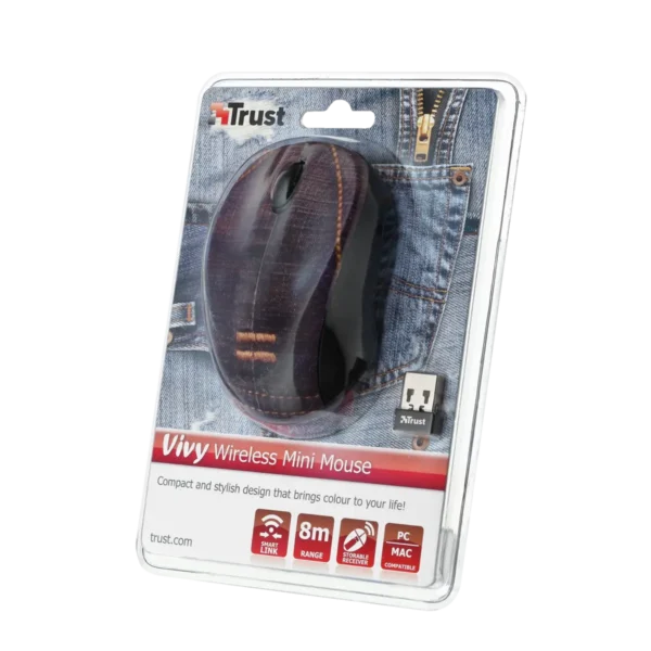 Trust Vivy mouse Office Ambidextrous RF Wireless Optical