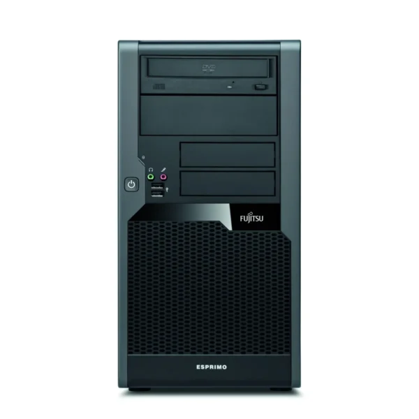 Fujitsu ESPRIMO P5731 Intel® Core™2 Duo E8400 2 GB DDR3-SDRAM 250 GB Intel® GMA 4500 Windows 7 Professional Micro Tower PC Black