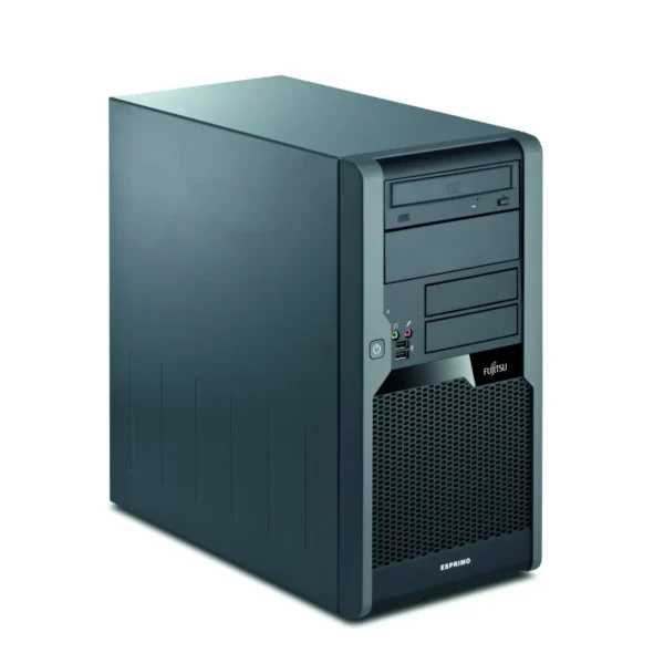 Fujitsu ESPRIMO P5731 Intel® Core™2 Duo E8400 2 GB DDR3-SDRAM 250 GB Intel® GMA 4500 Windows 7 Professional Micro Tower PC Black