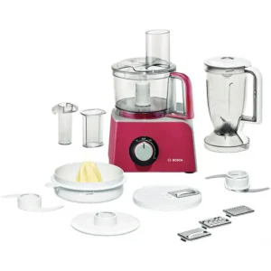 Bosch MCM42024 food processor 800 W 1.25 L Pink, Silver