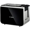 Bosch TAT8613 toaster 2 slice(s) 860 W Black, Silver