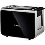 Bosch TAT8613 toaster 2 slice(s) 860 W Black, Silver