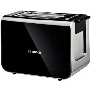 Bosch TAT8613 toaster 2 slice(s) 860 W Black, Silver