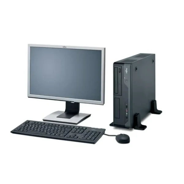 Fujitsu ESPRIMO E3520 Intel® Pentium® E5400 2 GB DDR2-SDRAM 320 GB Intel® GMA 4500M Windows 7 Professional SFF PC Black