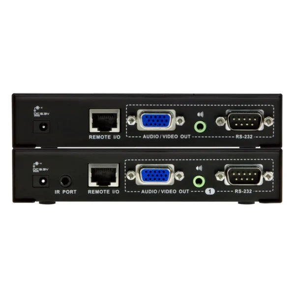 ATEN VE200 AV extender Black