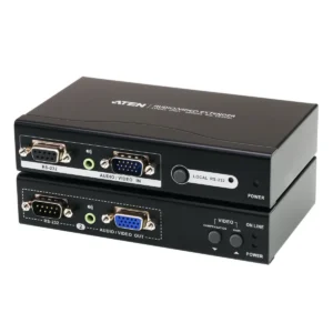 ATEN VE200 AV extender Black