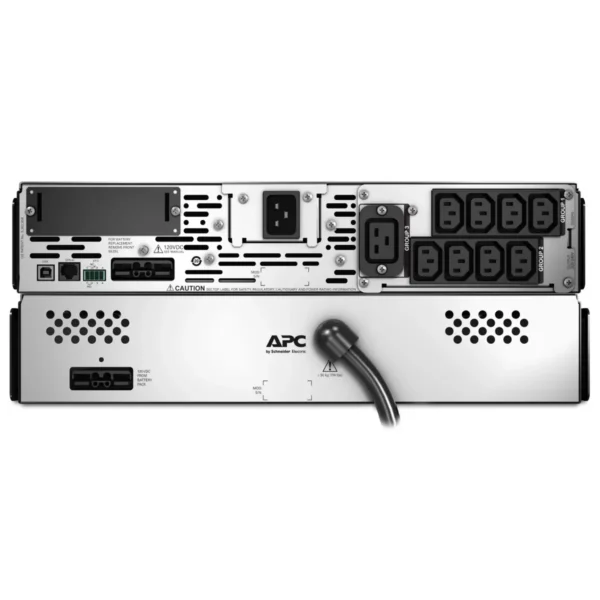 APC Smart-UPS X SMX2200RMHV2U – 2200VA, 8x C13 + 1x C19 outlet, USB, expandable runtime