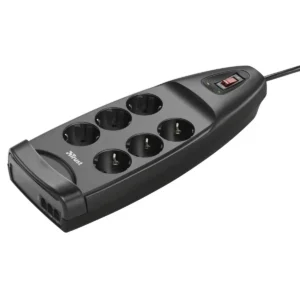 Trust Surge Guard Premium PW-3500 Black 6 AC outlet(s)