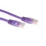 ACT Purple 7 meter U/UTP CAT5E patch cable with RJ45 connectors