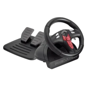 Trust Vibration Feedback Steering Wheel PC-PS2-PS3 GM-3400 Steering wheel + Pedals PC, Playstation 2, Playstation 3