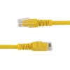 StarTech.com 3ft CAT6 Ethernet Cable – Yellow CAT 6 Gigabit Ethernet Wire -650MHz 100W PoE RJ45 UTP Molded Network/Patch Cord w/Strain Relief/Fluke Tested/Wiring is UL Certified/TIA