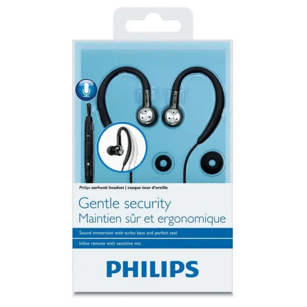 Philips SHH8006/28 headphones/headset Wired Ear-hook Black