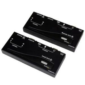 StarTech.com Long Range USB VGA KVM Console Extender over Cat5 UTP – 1000 ft