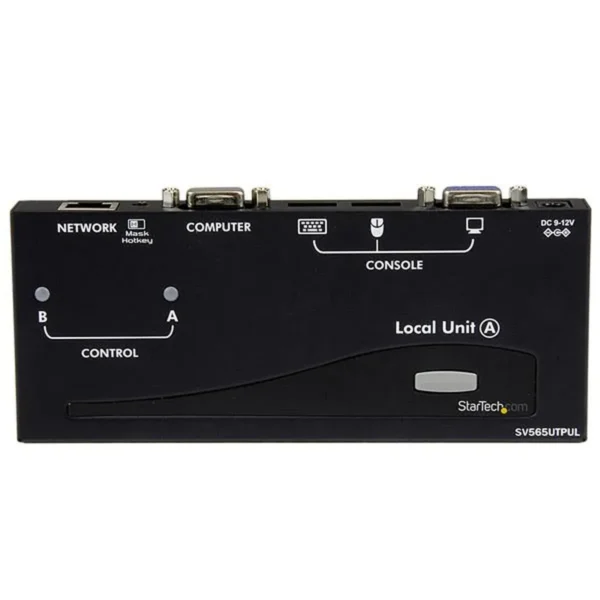 StarTech.com Long Range USB VGA KVM Console Extender over Cat5 UTP – 1000 ft