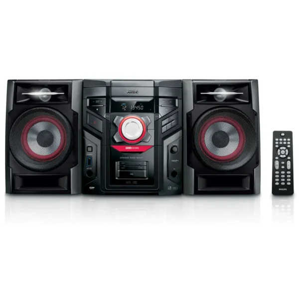Philips FWM416X/78 home audio system Home audio mini system 200 W Black, Red