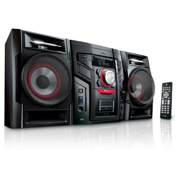 Philips FWM416X/78 home audio system Home audio mini system 200 W Black, Red
