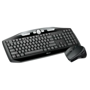 Trust MaxTrack keyboard Mouse included RF Wireless QWERTY Black