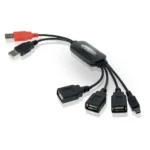 Conceptronic 4 Ports Flexible USB Hub
