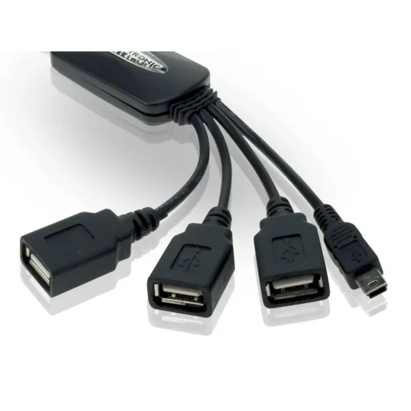 Conceptronic 4 Ports Flexible USB Hub