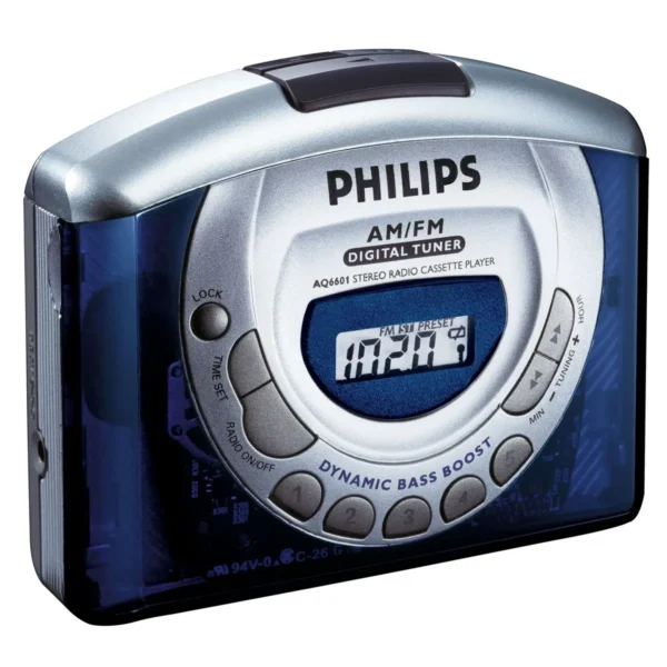 Philips Portable Cassette Player AQ6601/00C