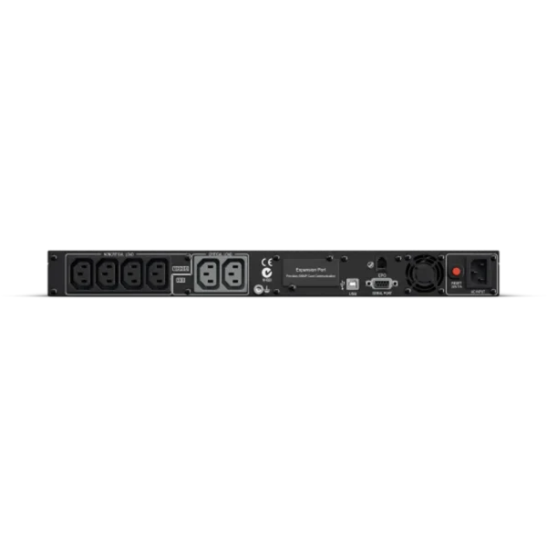 CyberPower PR1000ELCDRT1U uninterruptible power supply (UPS) Line-Interactive 1 kVA 800 W 6 AC outlet(s)