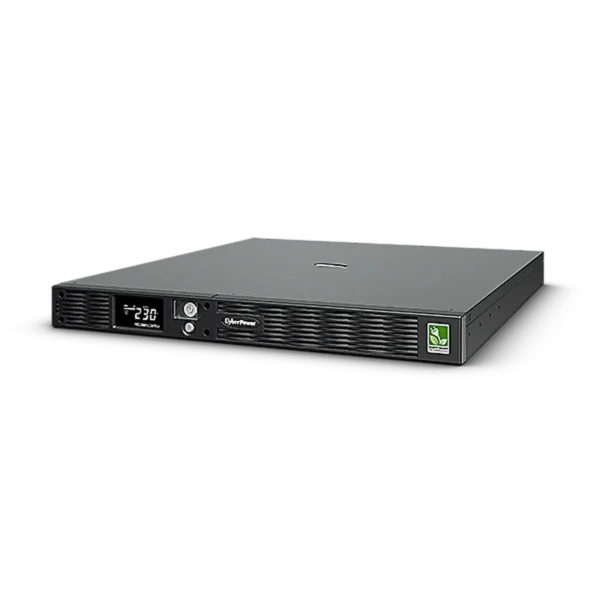 CyberPower PR1000ELCDRT1U uninterruptible power supply (UPS) Line-Interactive 1 kVA 800 W 6 AC outlet(s)
