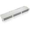 Equip 48-Port Cat.6 Shielded Patch Panel, Light Grey