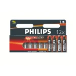Philips PowerLife LR6PC12C AA Alkaline Battery