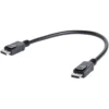 StarTech.com 1ft (30cm) DisplayPort 1.2 Cable – 4K x 2K Ultra HD VESA Certified DisplayPort Cable – Short DP to DP Cable for Monitor – Slim DP Video/Display Cord – Latching DP Connectors