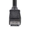 StarTech.com 1ft (30cm) DisplayPort 1.2 Cable – 4K x 2K Ultra HD VESA Certified DisplayPort Cable – Short DP to DP Cable for Monitor – Slim DP Video/Display Cord – Latching DP Connectors