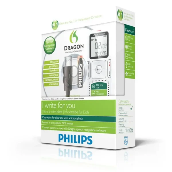 Philips Voice Tracer LFH0617/27 dictaphone Internal memory