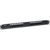 Intellinet Patch Panel, Cat5e, UTP, 16-Port, 1U, Black