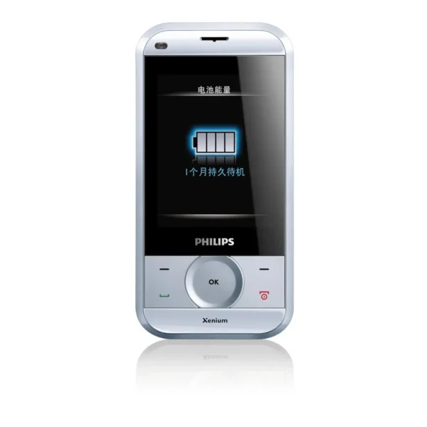 Philips Xenium CTX650WHT/40 mobile phone 6.1 cm (2.4″) 133.9 g White