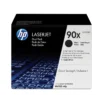 HP 90X 2-pack High Yield Black Original LaserJet Toner Cartridges
